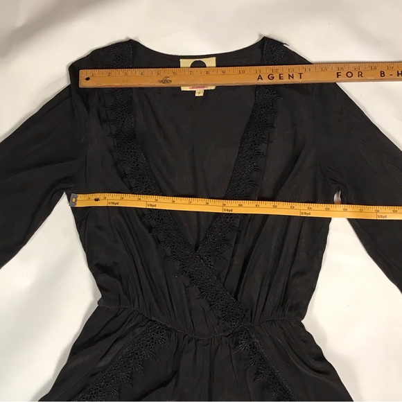 Black Girl Revolution Romper with Lace Trim Size Small - Picture 10 of 12